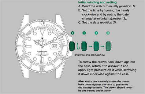 rolex time adjustment|setting time on rolex watch.